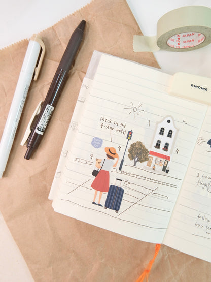 See the World, Collect the Memories | Sticker Sheet
