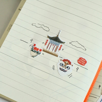 Blessed Happy Chinese New Year | Sticker Sheet