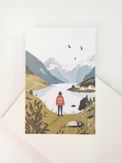 Beyond This Peak | Postcard