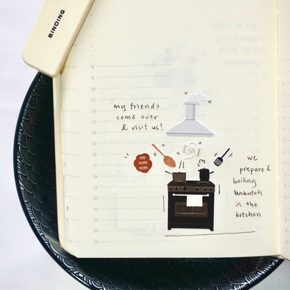 Your Chef is in the Kitchen Zone | Sticker Sheet