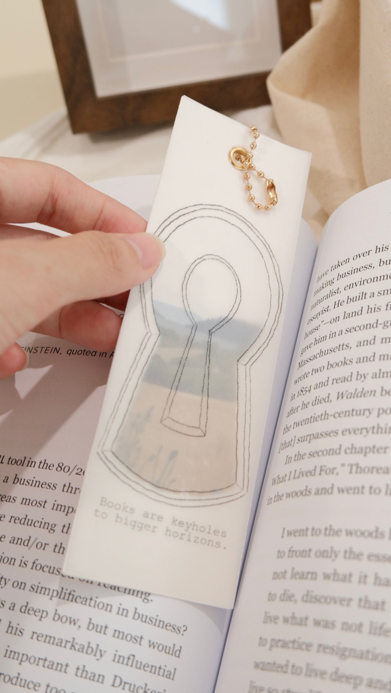 Worlds Beyond the Keyhole | Bookmark