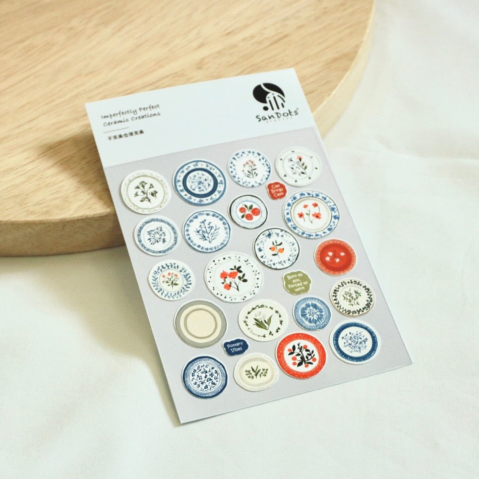 Imperfectly Perfect Ceramic Creations | Sticker Sheet