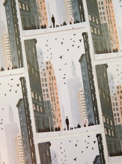 Small Steps in a Big City | Postcard