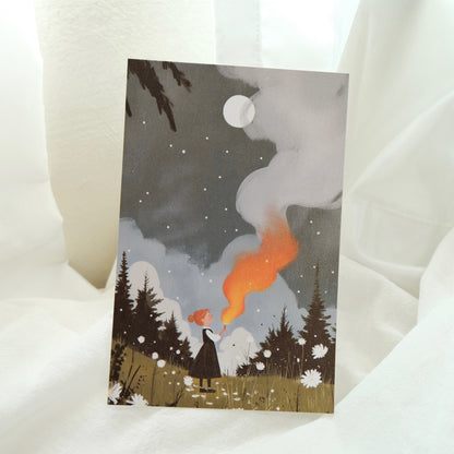 Spark in the Darkness | Postcard