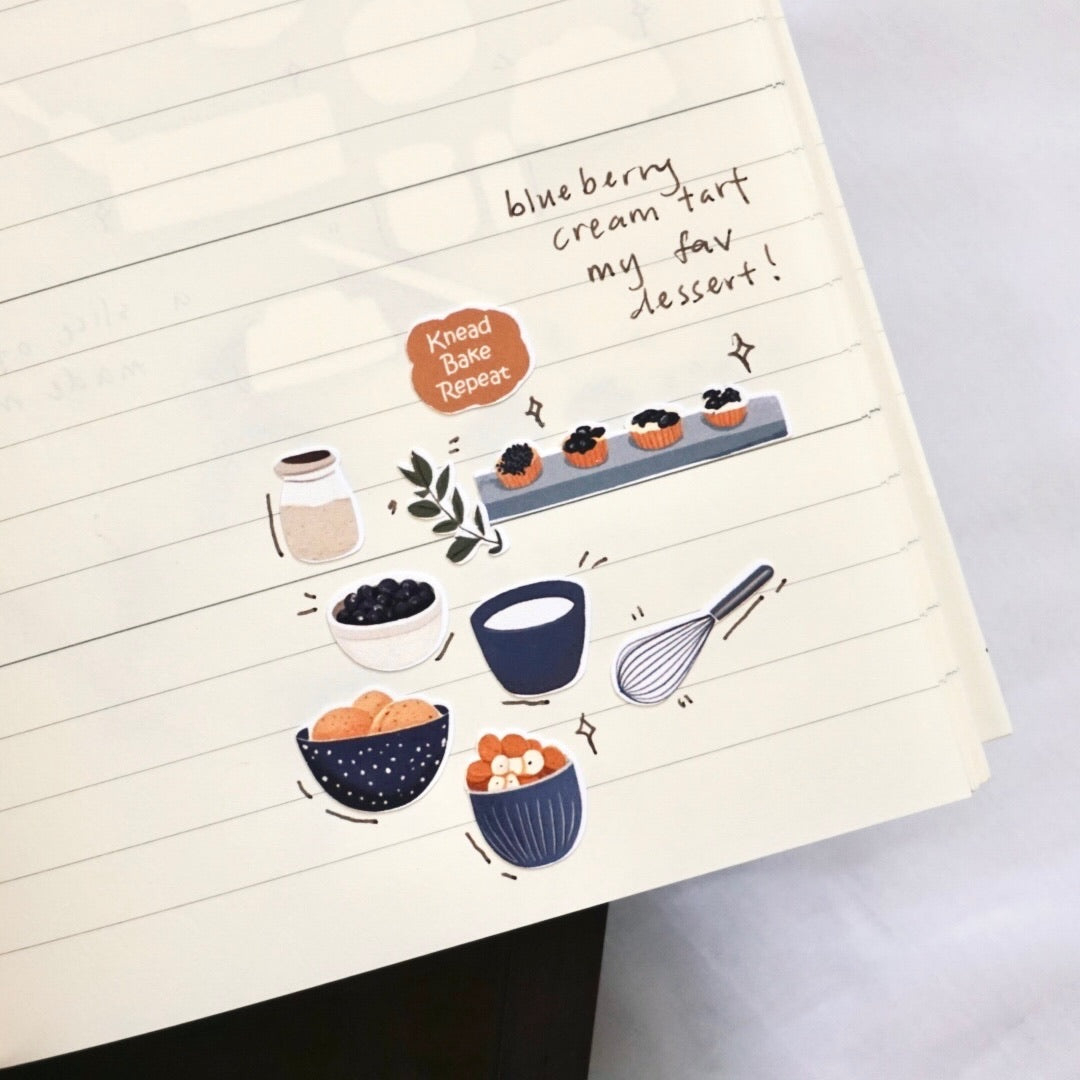 Baking Happiness in Every Bite | Sticker Sheet