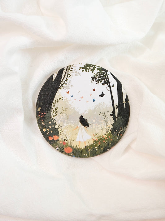 Heart of the Forest | Pocket Mirror Badge