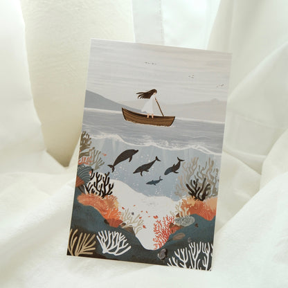 Sail Toward What You Love | Postcard