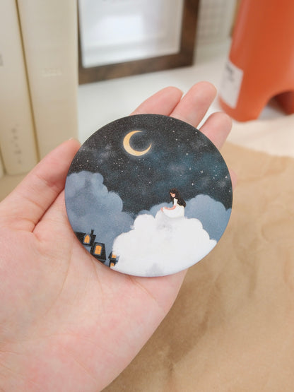 When No One Knows | Pocket Mirror Badge