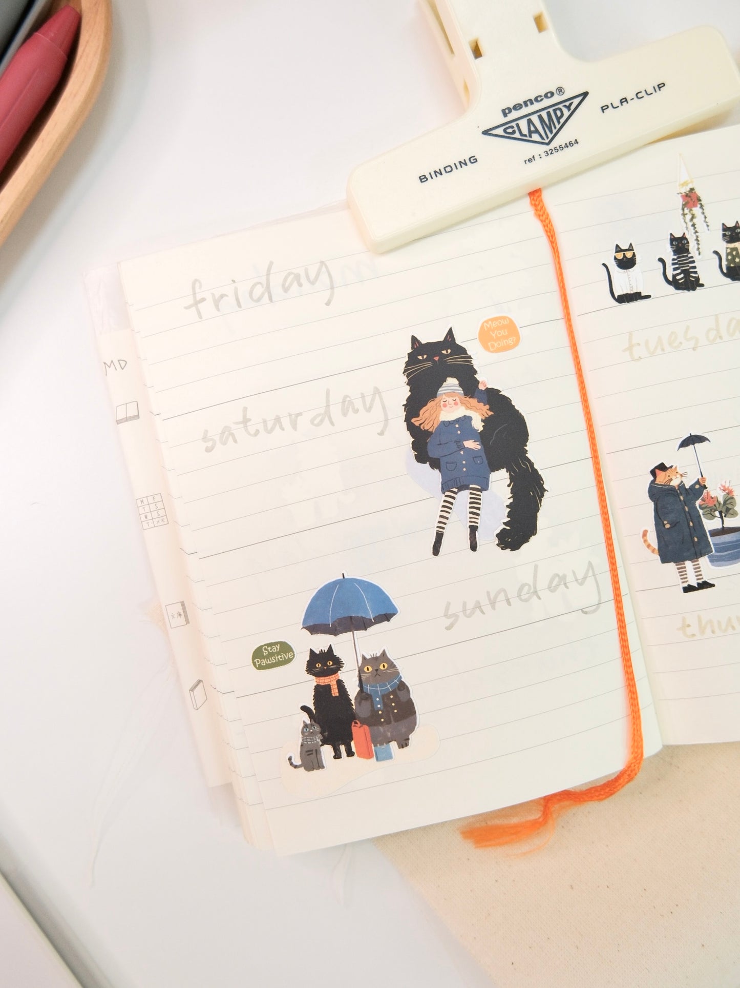 Meow Moments with My Cute Cat | Sticker Sheet