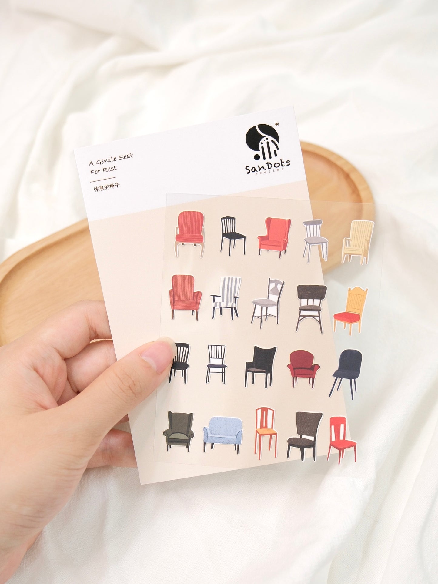 A Gentle Seat For Rest | Sticker Sheet