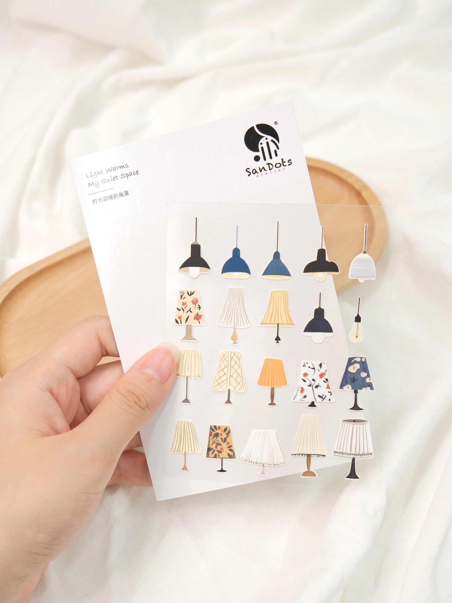Light Warms My Quiet Space | Sticker Sheet