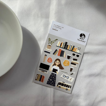 My Campus Life in University | Sticker Sheet