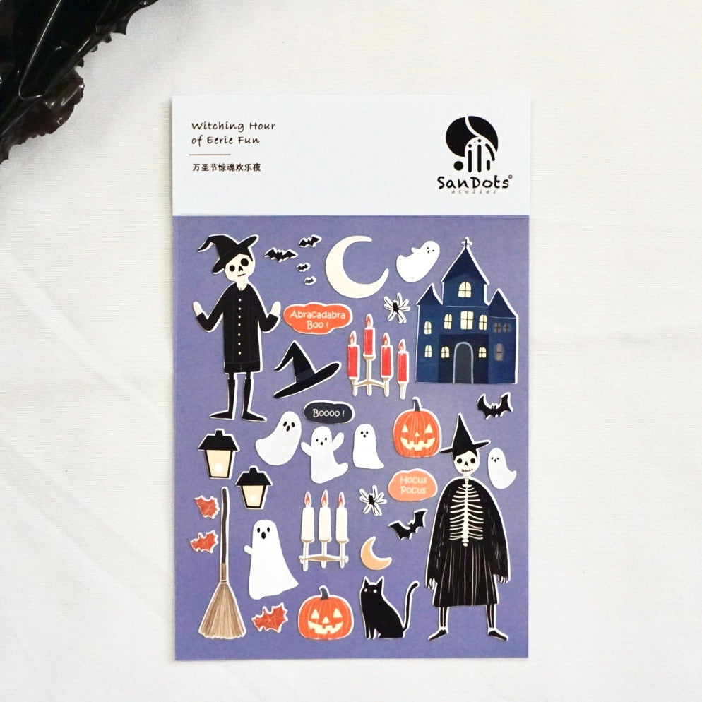 Witching Hour of Eeric Fun | Sticker Sheet