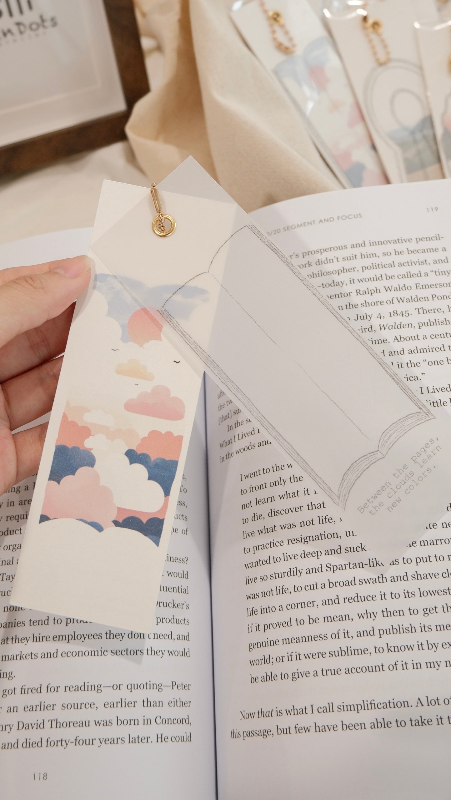 Colors Between the Pages | Bookmark