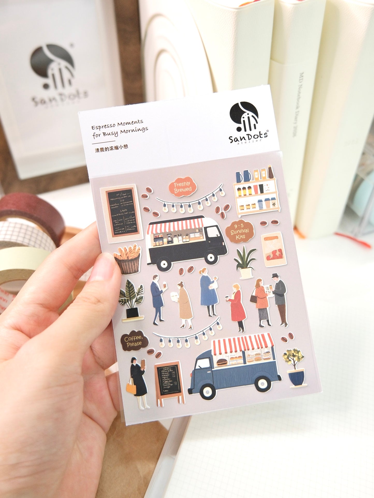 Espresso Moments for Busy Mornings | Sticker Sheet