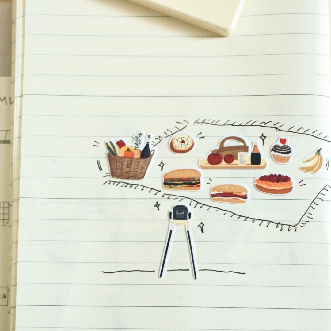 An Outdoor Day for Picnics | Sticker Sheet