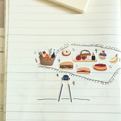 An Outdoor Day for Picnics | Sticker Sheet