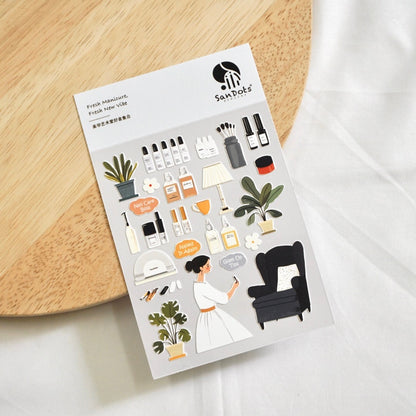 Fresh Manicure, Fresh New Vibe | Sticker Sheet
