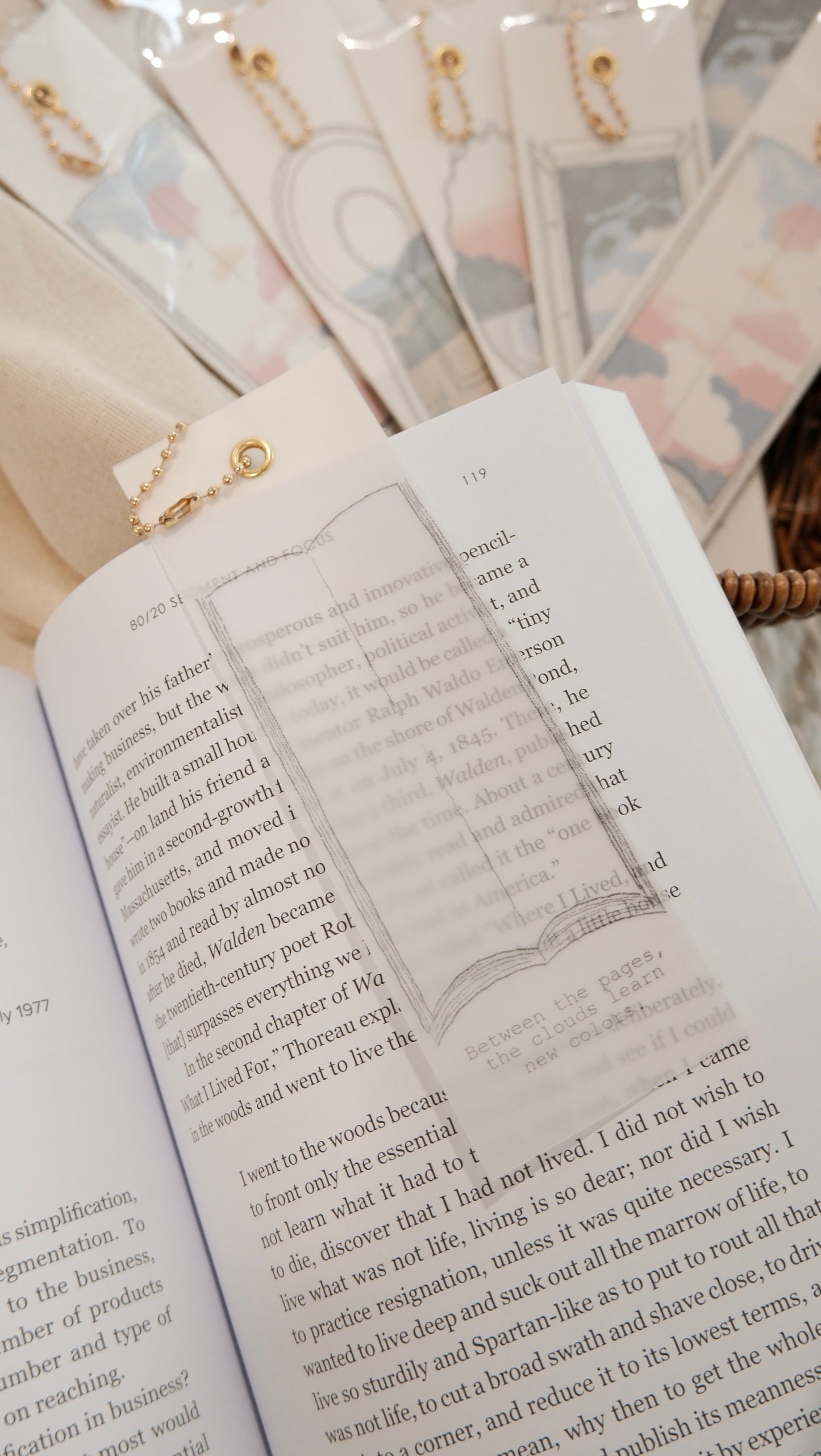 Colors Between the Pages | Bookmark
