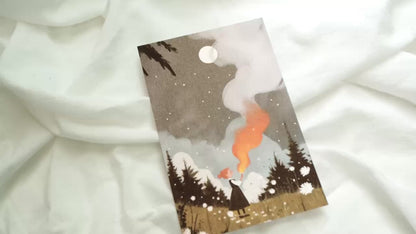 Spark in the Darkness | Postcard