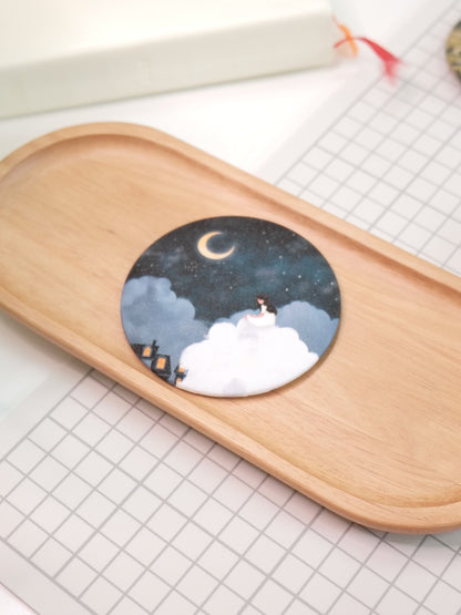 When No One Knows | Pocket Mirror Badge