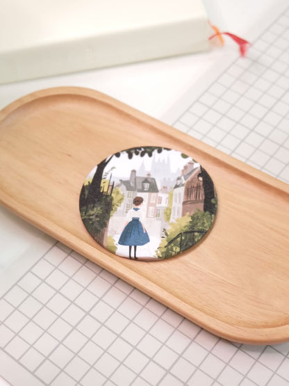 Out of the Woods | Pocket Mirror Badge